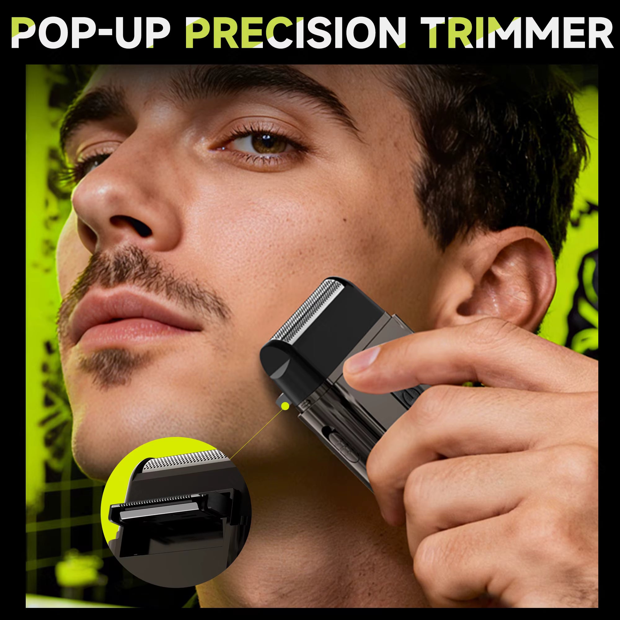 ENCHEN MS003 Compact Foil Shaver with Precision Trimmer, 7000 RPM Motor and USB Type-C Charging